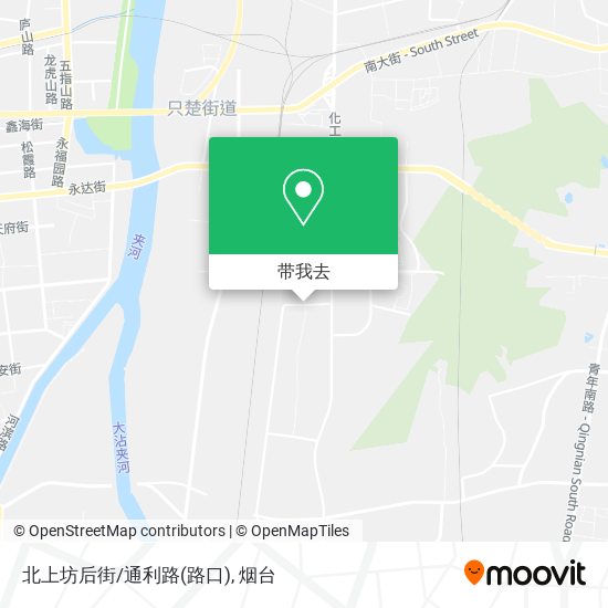 北上坊后街/通利路(路口)地图
