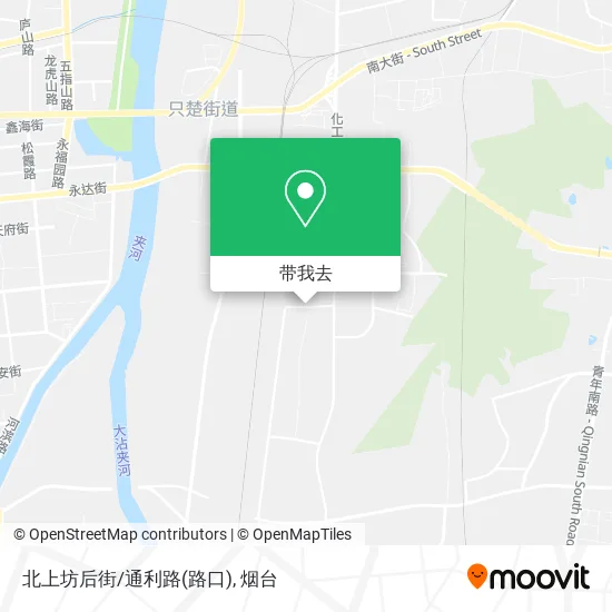 北上坊后街/通利路(路口)地图