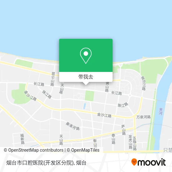 烟台市口腔医院(开发区分院)地图