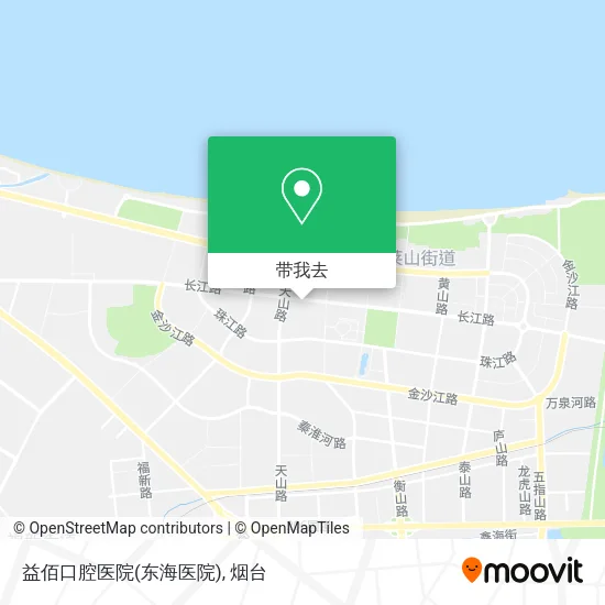 益佰口腔医院(东海医院)地图