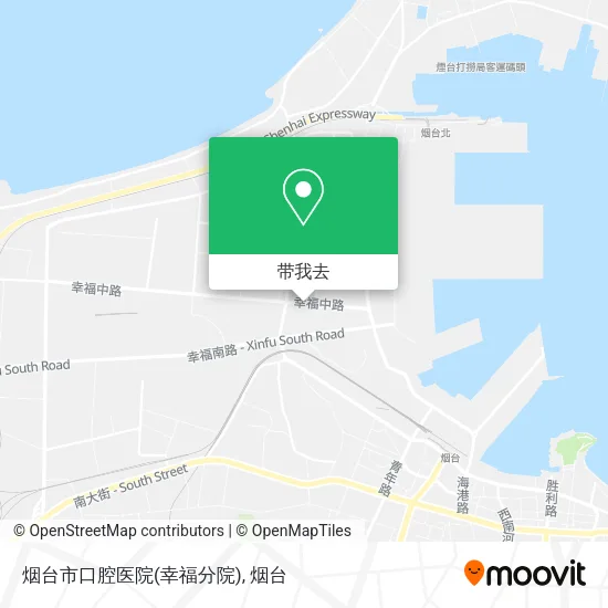 烟台市口腔医院(幸福分院)地图