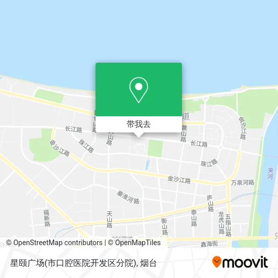 星颐广场(市口腔医院开发区分院)地图