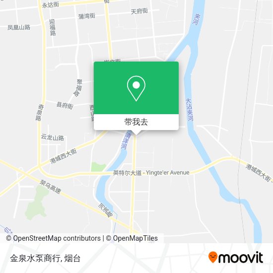 金泉水泵商行地图