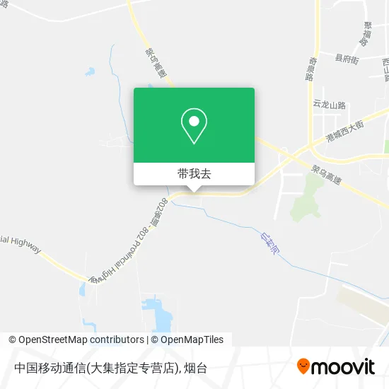 中国移动通信(大集指定专营店)地图