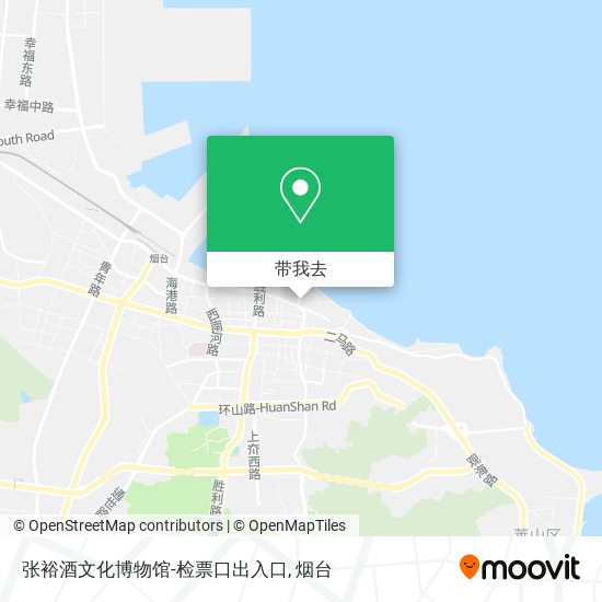 张裕酒文化博物馆-检票口出入口地图