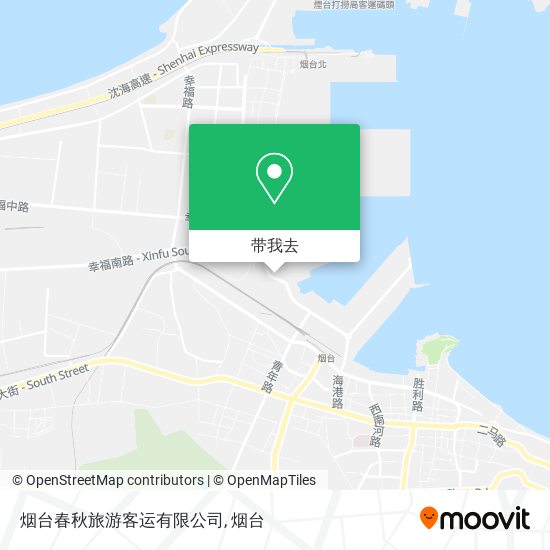 烟台春秋旅游客运有限公司地图