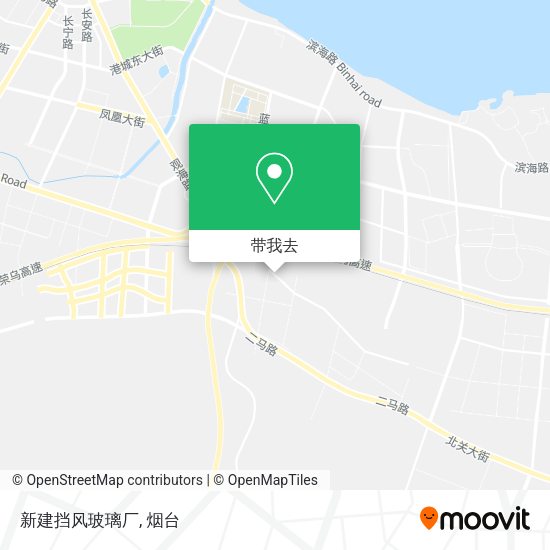 新建挡风玻璃厂地图