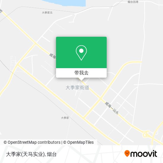 大季家(天马实业)地图