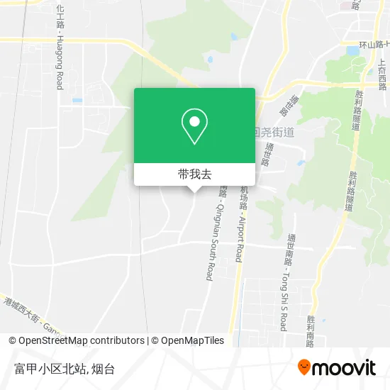 富甲小区北站地图