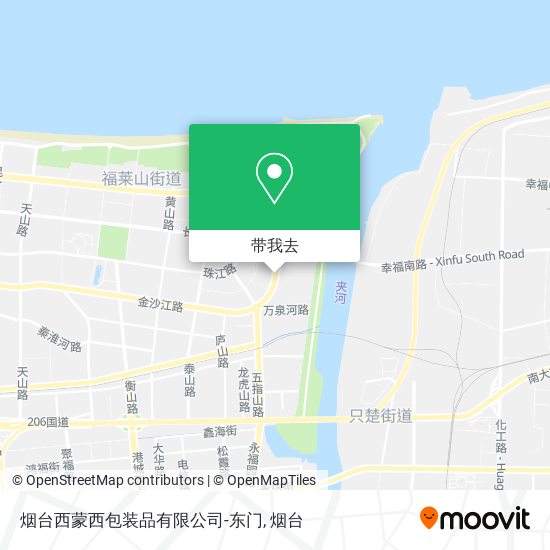 烟台西蒙西包装品有限公司-东门地图