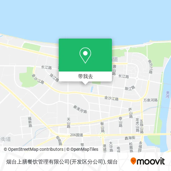烟台上膳餐饮管理有限公司(开发区分公司)地图