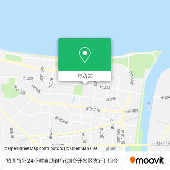招商银行24小时自助银行(烟台开发区支行)地图