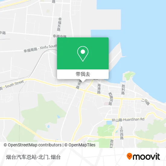 烟台汽车总站-北门地图
