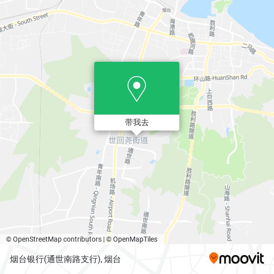 烟台银行(通世南路支行)地图