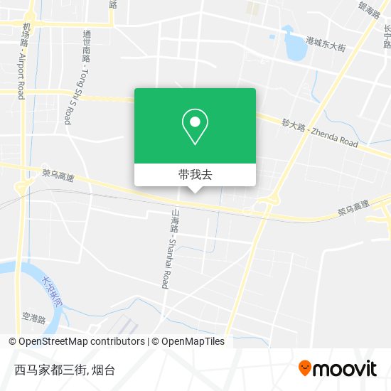 西马家都三街地图