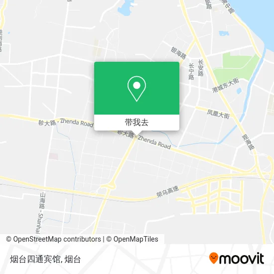 烟台四通宾馆地图