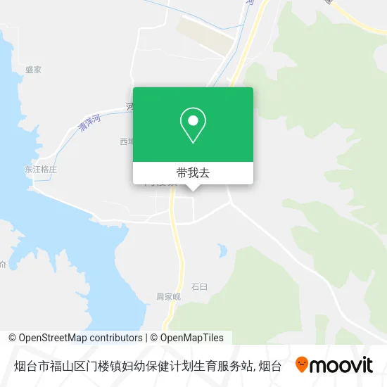 烟台市福山区门楼镇妇幼保健计划生育服务站地图