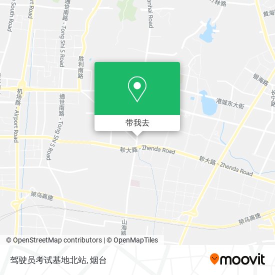 驾驶员考试基地北站地图
