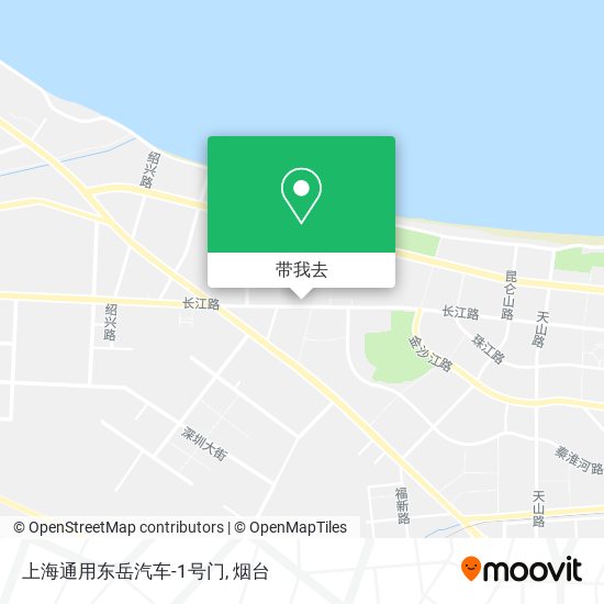 上海通用东岳汽车-1号门地图