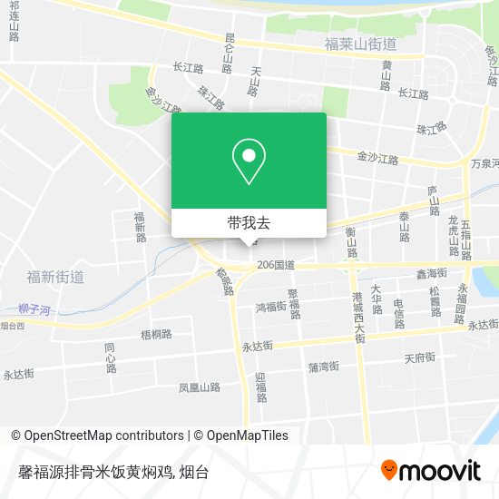 馨福源排骨米饭黄焖鸡地图