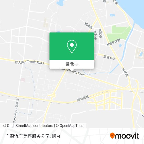 广源汽车美容服务公司地图