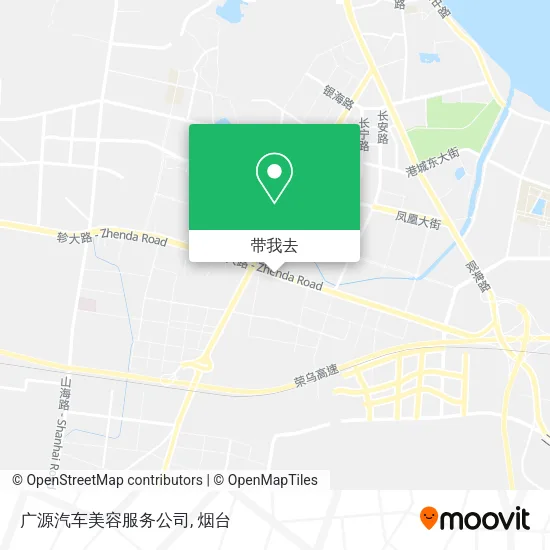 广源汽车美容服务公司地图