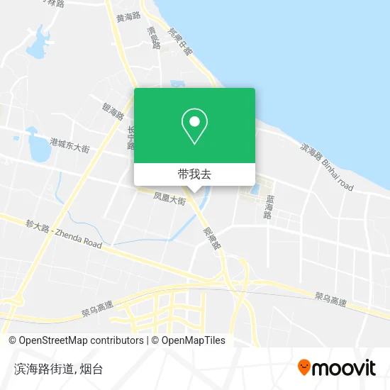 滨海路街道地图
