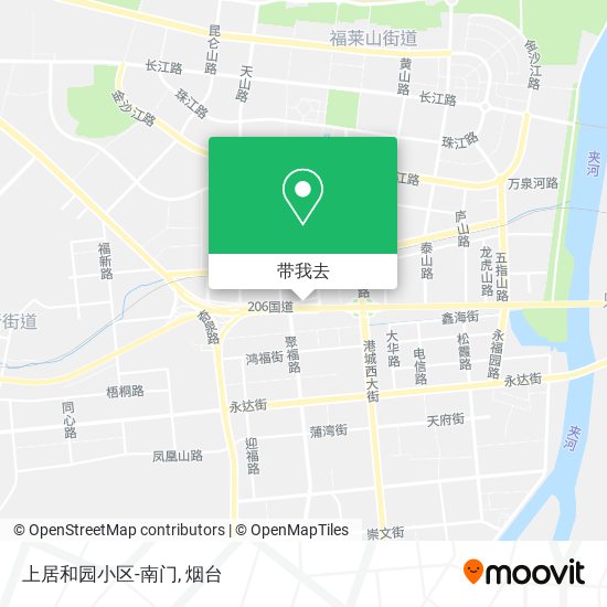 上居和园小区-南门地图