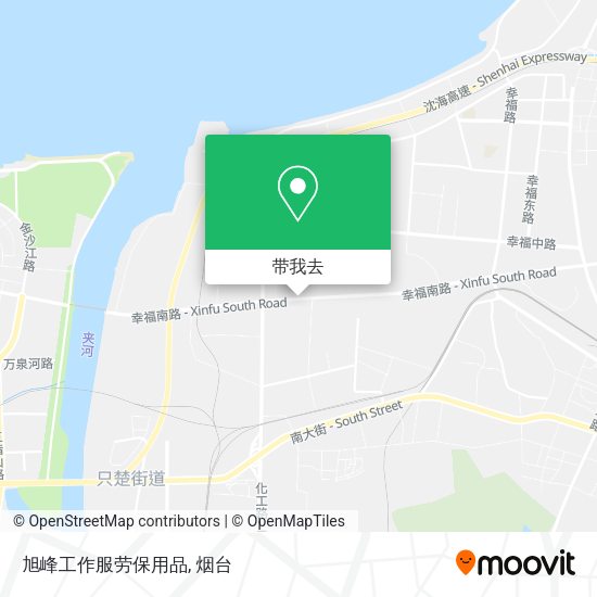 旭峰工作服劳保用品地图