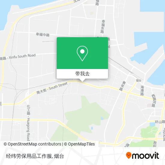 经纬劳保用品工作服地图