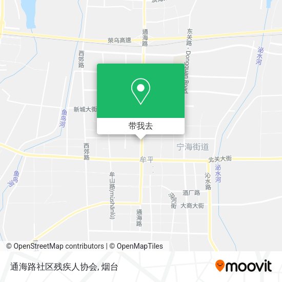 通海路社区残疾人协会地图