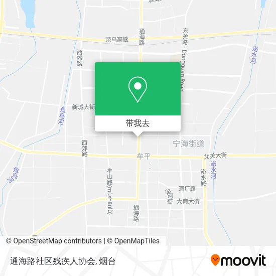 通海路社区残疾人协会地图