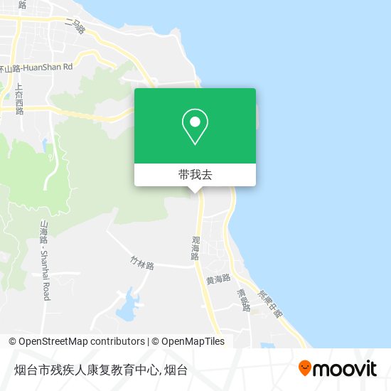 烟台市残疾人康复教育中心地图