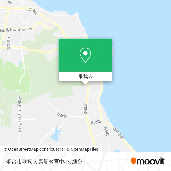 烟台市残疾人康复教育中心地图