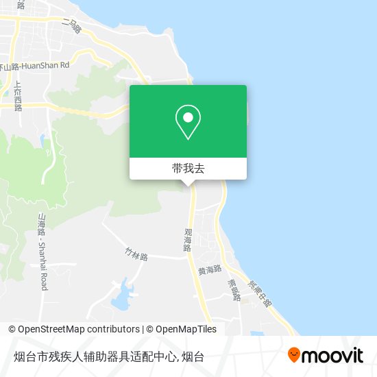 烟台市残疾人辅助器具适配中心地图