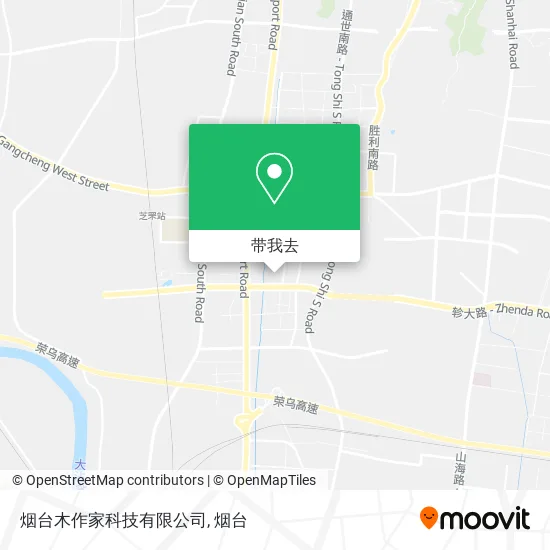 烟台木作家科技有限公司地图