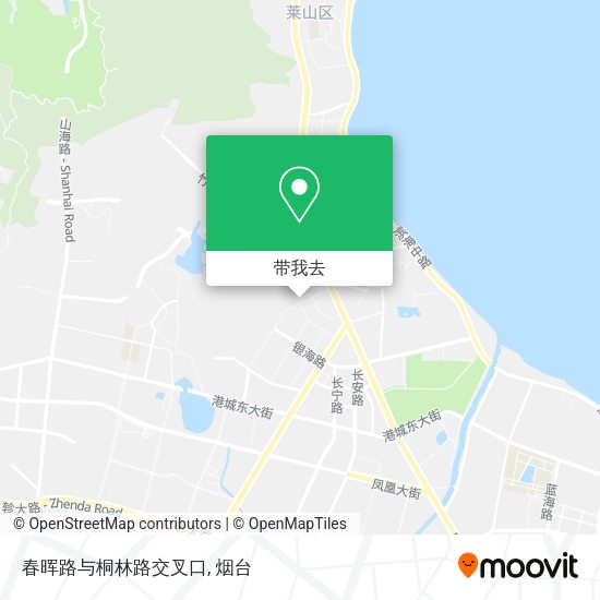 春晖路与桐林路交叉口地图
