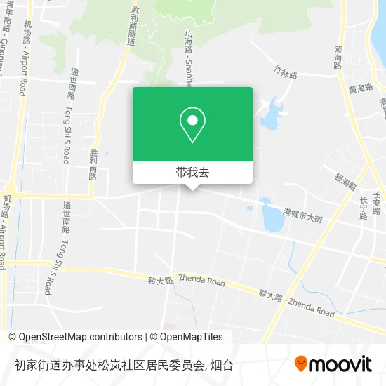 初家街道办事处松岚社区居民委员会地图