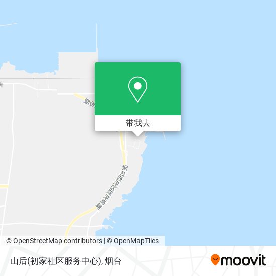 山后(初家社区服务中心)地图