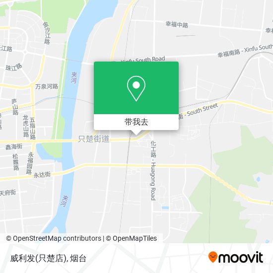 威利发(只楚店)地图