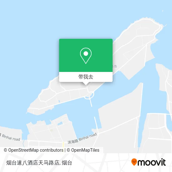 烟台速八酒店天马路店地图