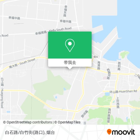 白石路/白竹街(路口)地图