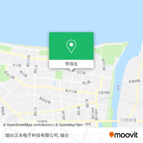 烟台汉永电子科技有限公司地图