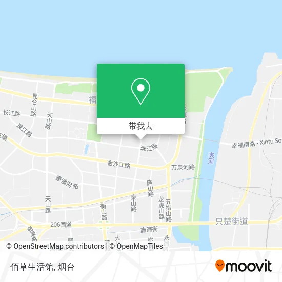 佰草生活馆地图