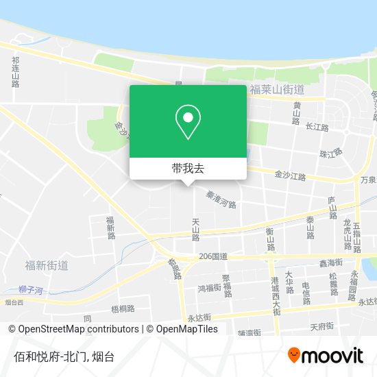 佰和悦府-北门地图