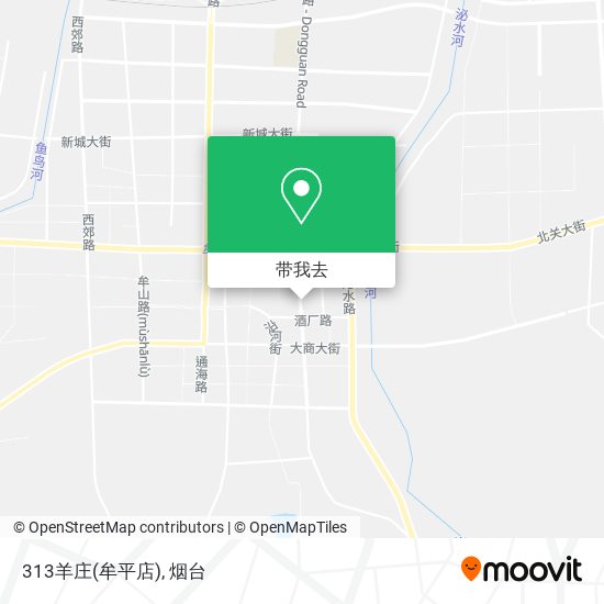 313羊庄(牟平店)地图