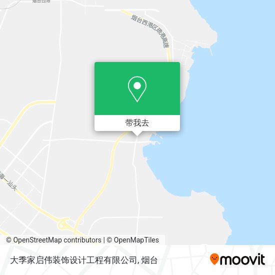 大季家启伟装饰设计工程有限公司地图