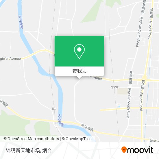 锦绣新天地市场地图