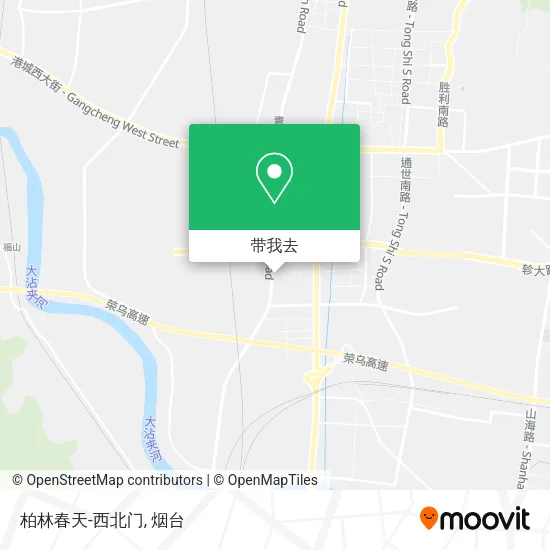 柏林春天-西北门地图