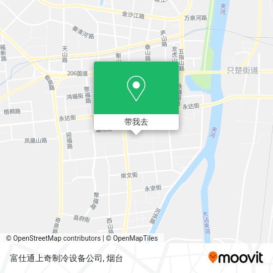 富仕通上奇制冷设备公司地图